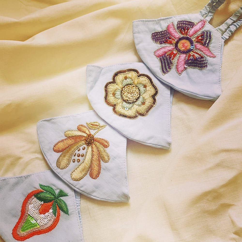 Embroidery,Needlework,Textile,Napkin