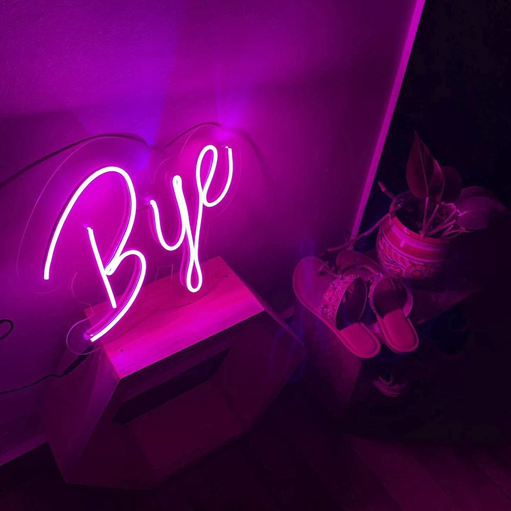 Purple,Magenta,Violet,Pink,Neon,Neon sign,Visual effect lighting,Electronic signage,Signage,Heart