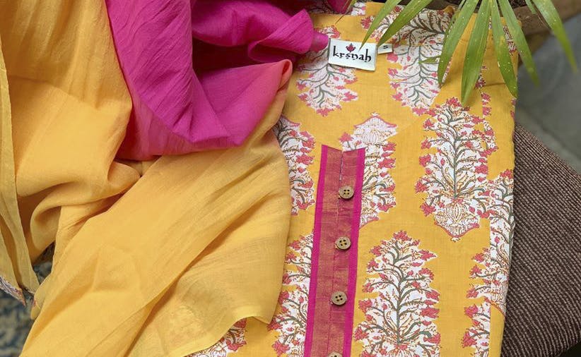 Shop Handloom Dresses And Sarees From Studio Krsnah | LBB