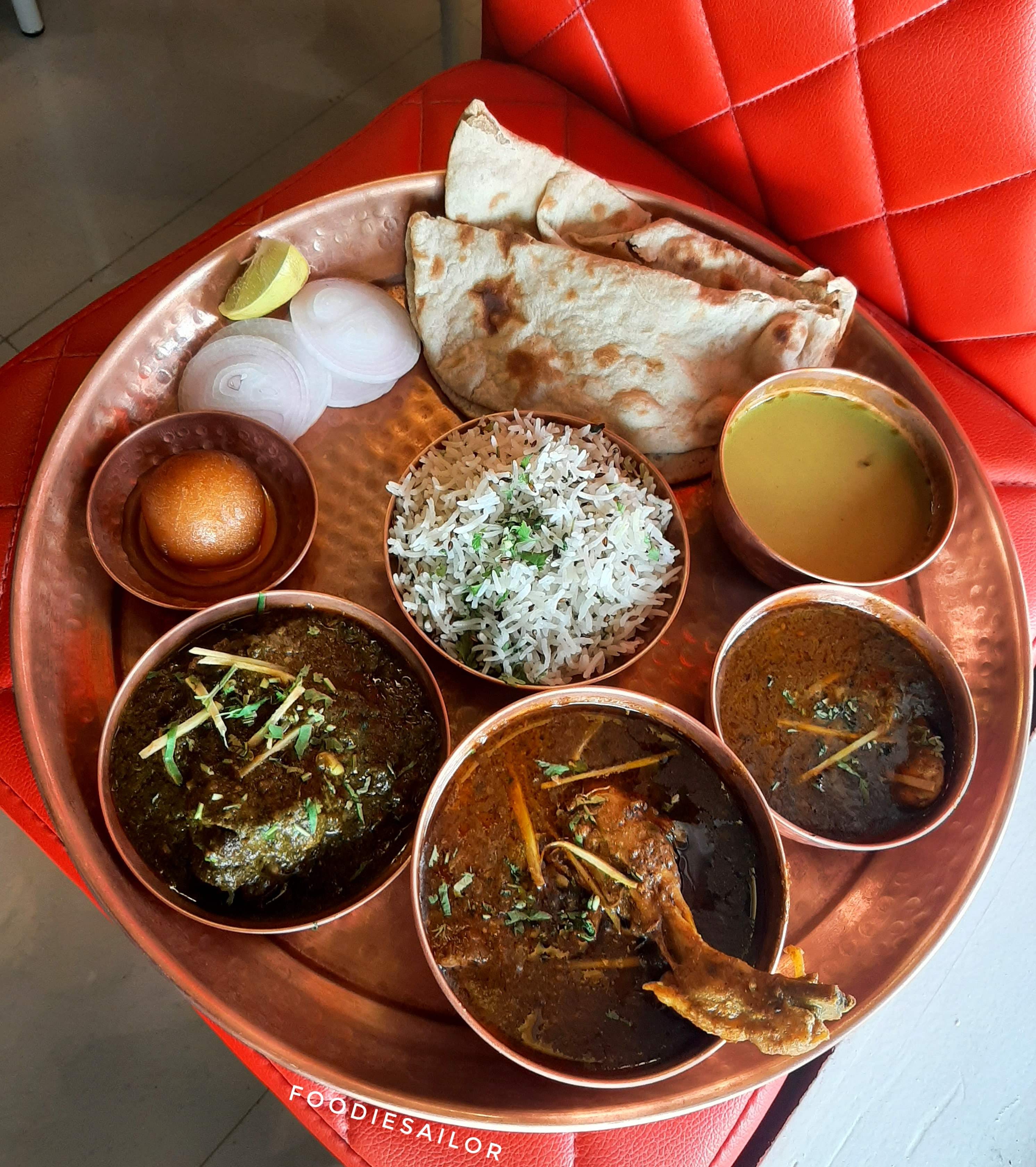 Enjoy The Perfectly Authentic Rajasthani Thali At This Outlet!