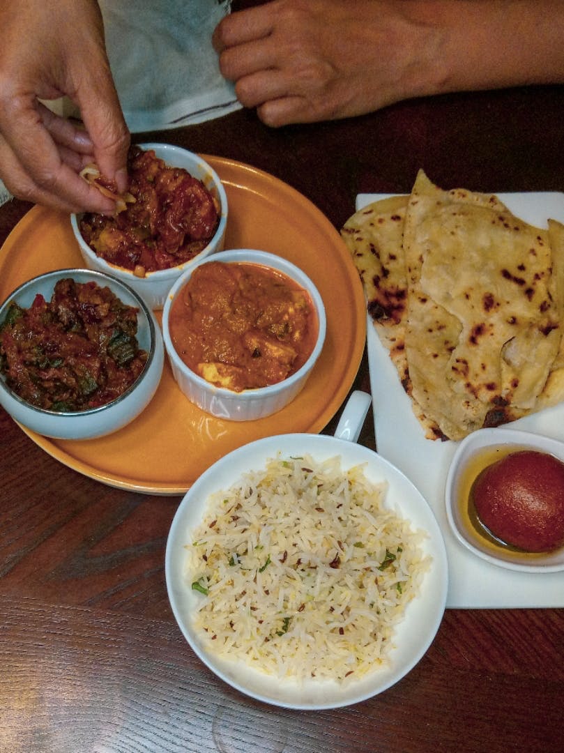 Some authentic Punjabi dishes at bathinda thali company, btm.
