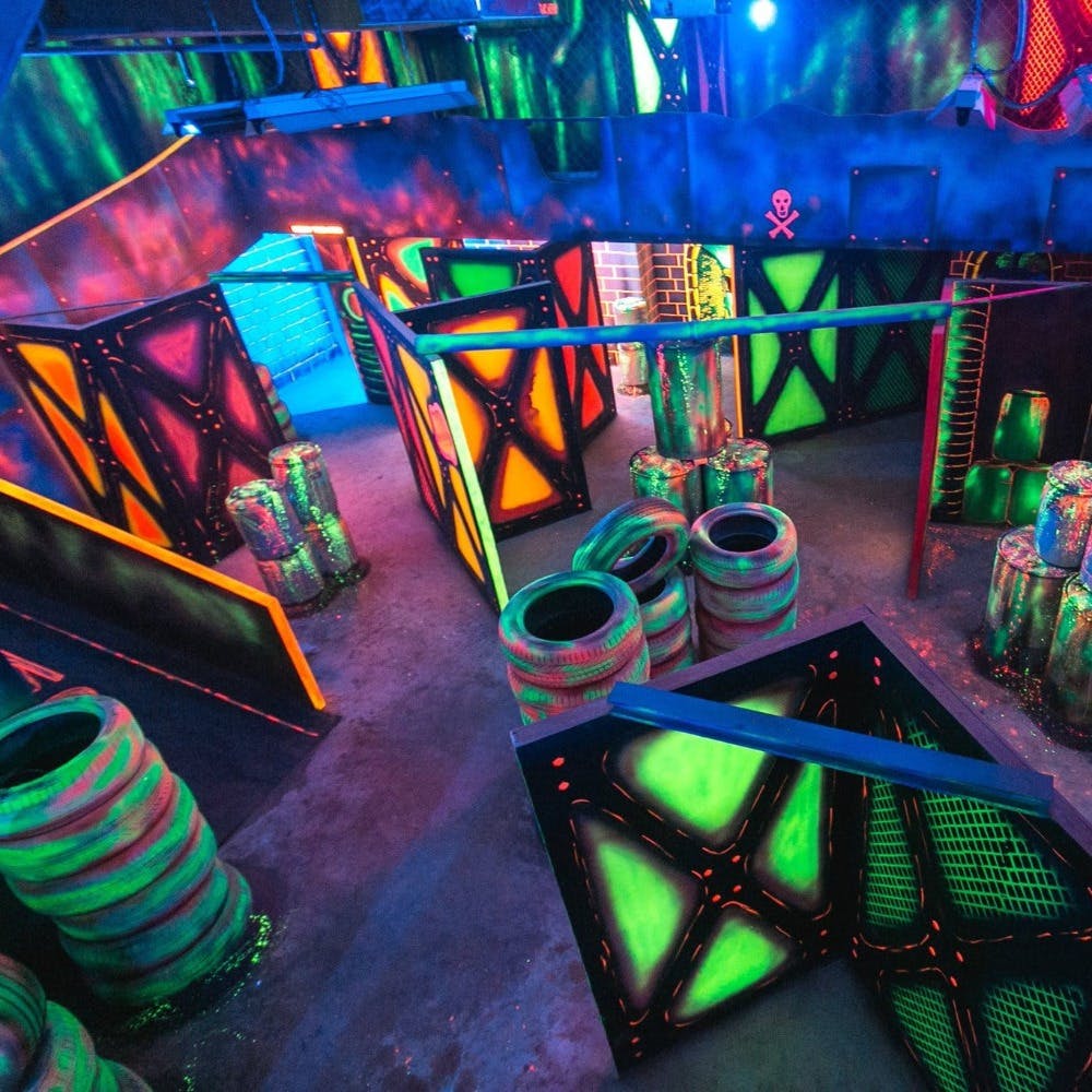 Laser Blast at What The Fun LBB