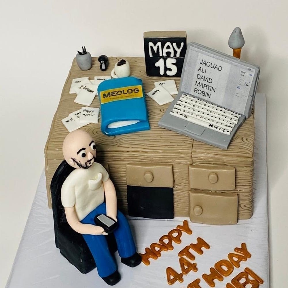 Buy Online writer theme cake for writer birthday Greater Noida