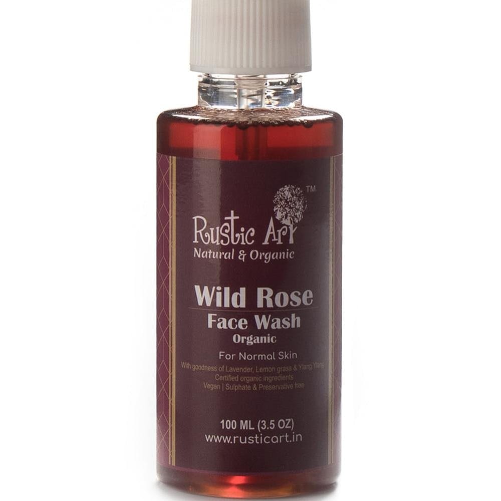Organic Wild Rose Face Wash