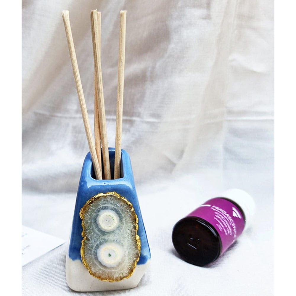 Agate Stone Reed Diffuser - Blue