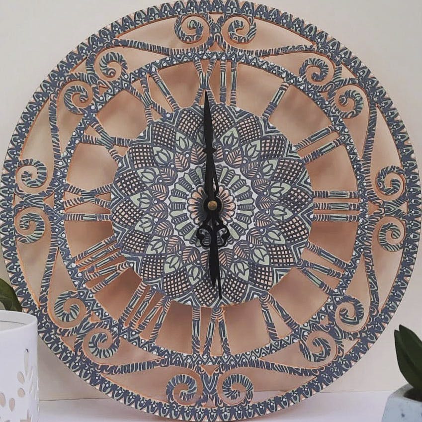 Clocks To Plates: This Varanasi Artist's Mandala Designs Will Leave You Stumped