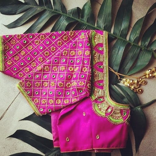 Naidu hall readymade blouses online Clearance