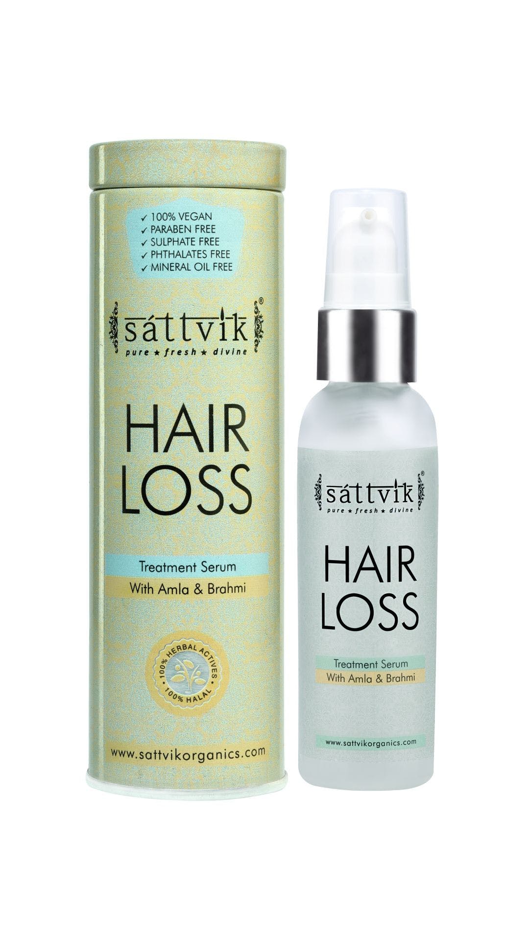 Buy Sattvik Organics Hair Loss Serum 120ml  ShopHealthyin