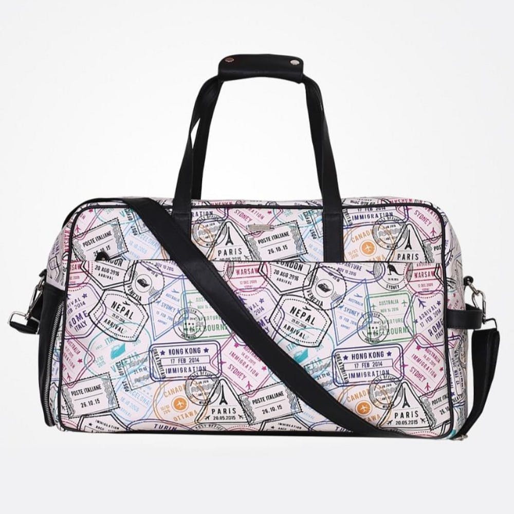 Travellin' Stamp Duffle Bag