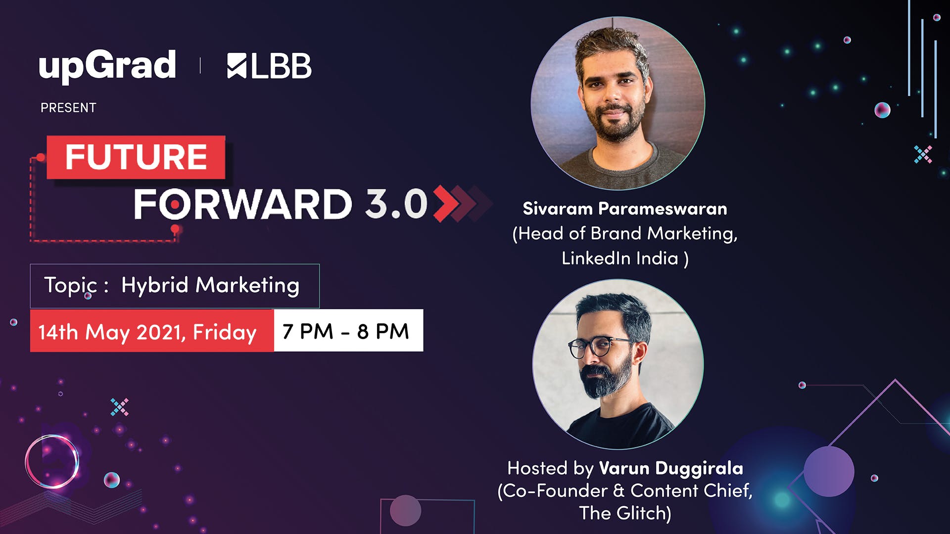 LBB x upGrad's Future Forward Sessions hosted by Varun Duggirala With ...