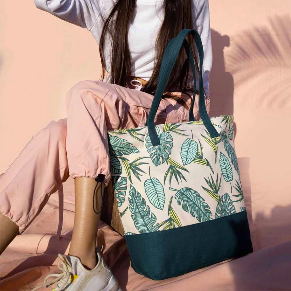 Lush Tropics Tote Bag