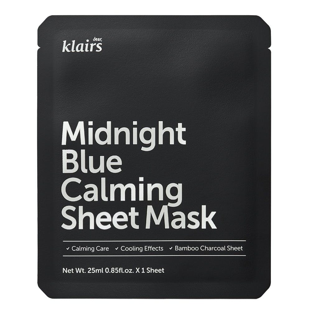 Midnight Blue Calming Sheet Mask - 1 Piece
