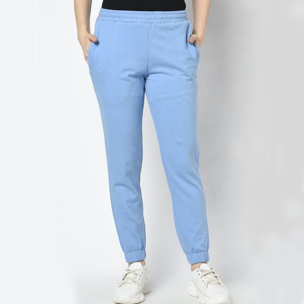 Women Solid Basic Casual Joggers