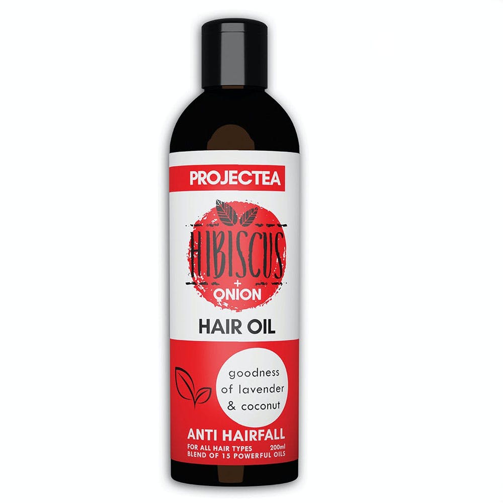 Hibiscus Tea + Onion Anti Hairfall Hair Oil