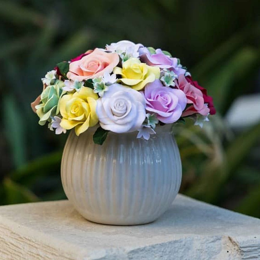 Flower,Plant,Window,Flowerpot,Vase,Table,Petal,Dress,Hybrid tea rose,Wedding ceremony supply