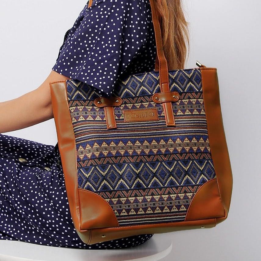 Buy Aztec Shoulder Bag with Embellished Panel Online at Best Prices in  India - JioMart.