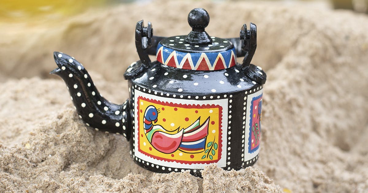 Buy Handpainted Decorative Kettles Online LBB