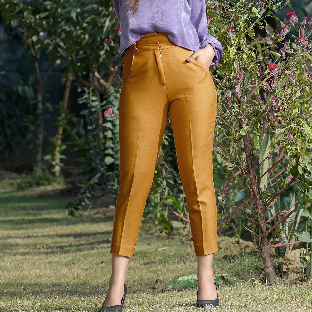 Women's High Waisted Trousers | M&S-anthinhphatland.vn
