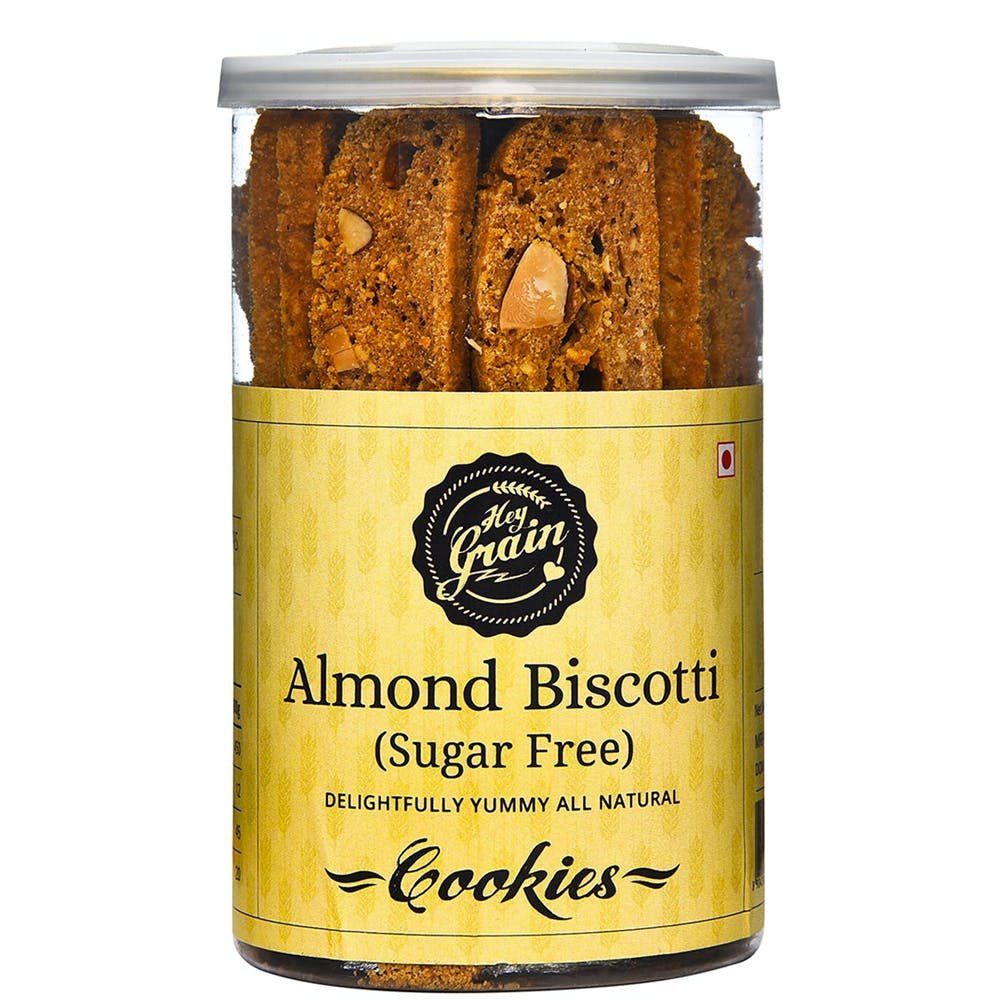 Almond Biscotti Sugar Free - 110gms - Pack of 2