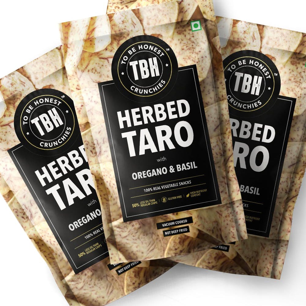 Herbed Taro Crunchies - Pack of 3