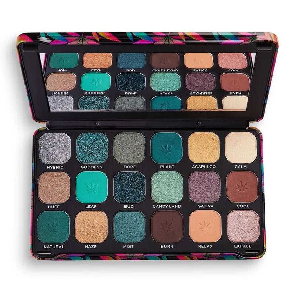 Makeup Revolution Forever Flawless Chilled with Cannabis Sativa Eyeshadow Palette