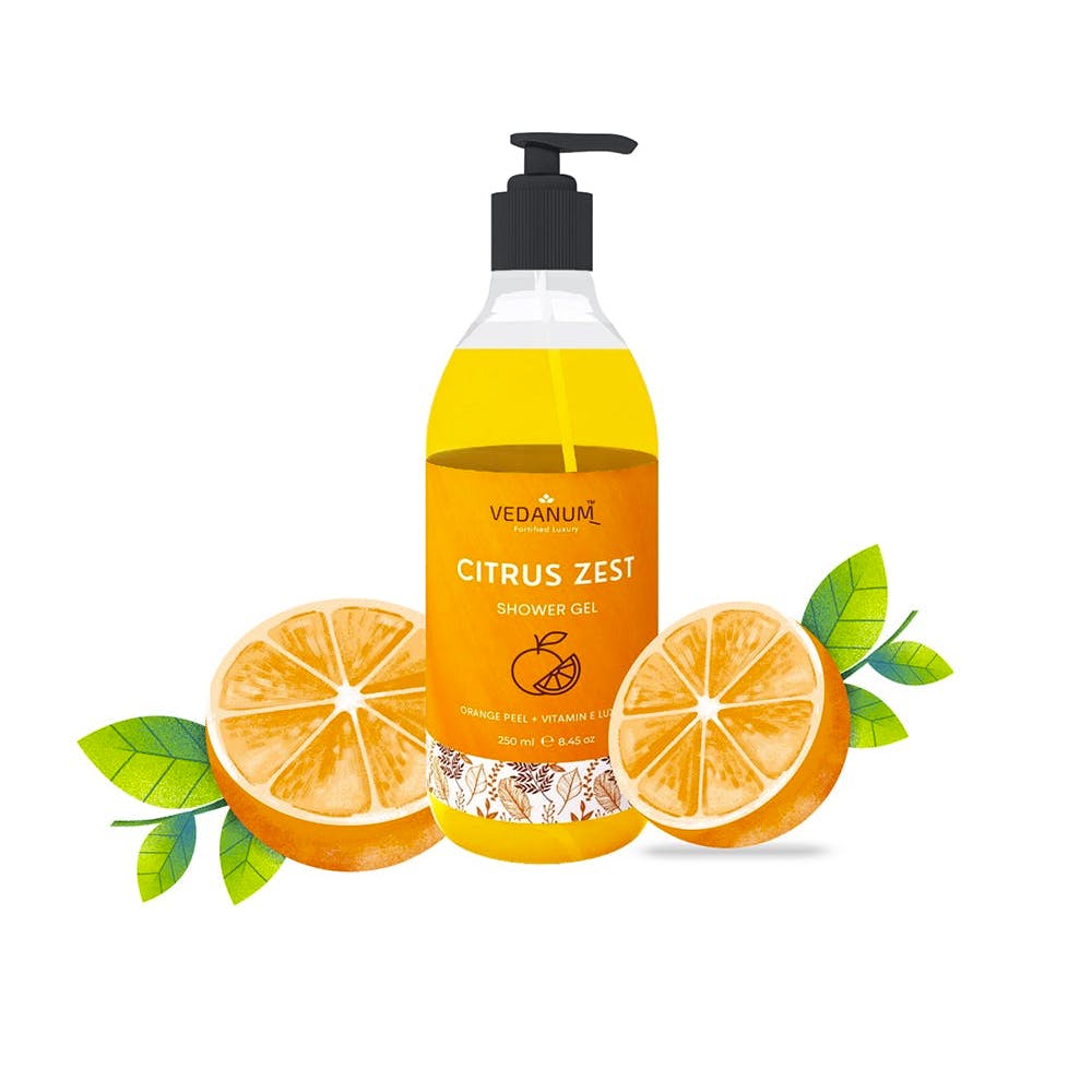 Citrus Zest Luxury Shower Gel | Orange Peel - 250 ml