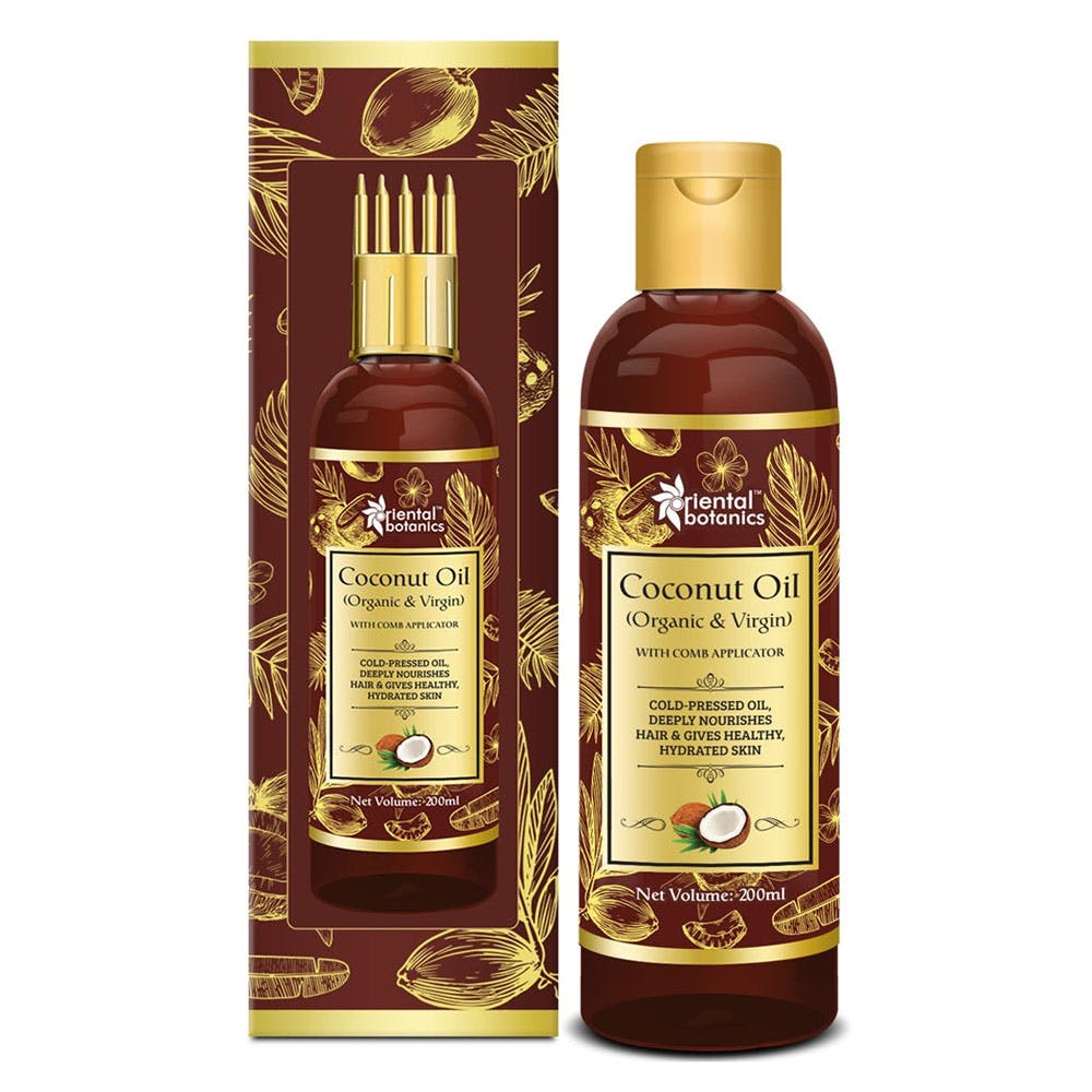 Organic Virgin Coconut Oil for Hair and Skin Care - 200ml