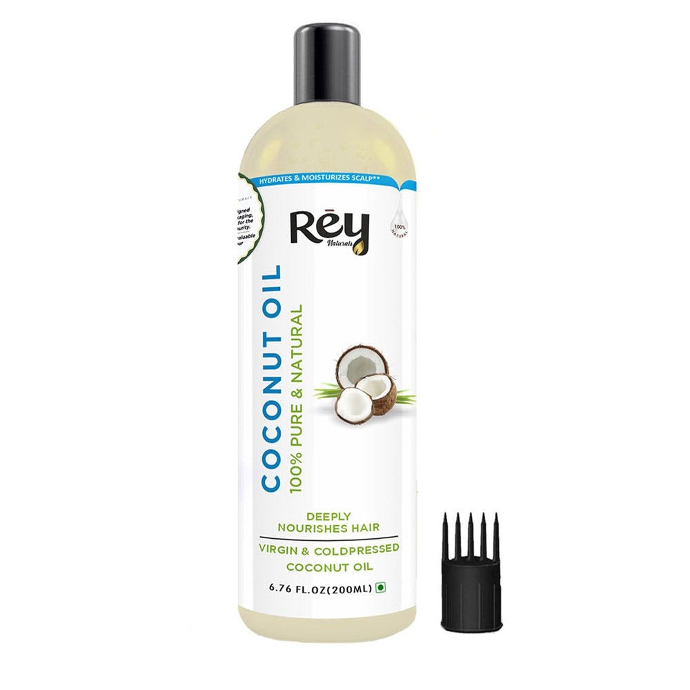 Cold Pressed Coconut oil for hair and skin - 100% Pure & Natural , 200 ml Hair Oil