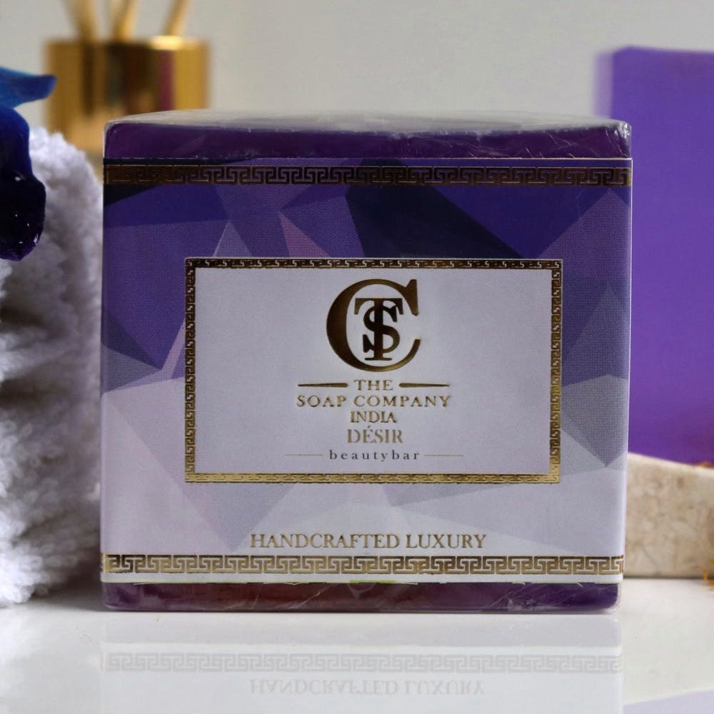 Handcrafted Luxury Désir Shea Butter Soap (125 g)
