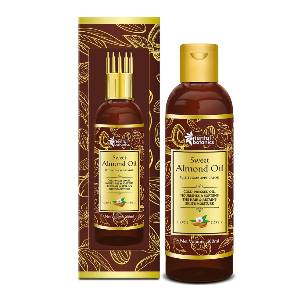 Sweet Almond Oil for Hair and Skin Care - 200ml