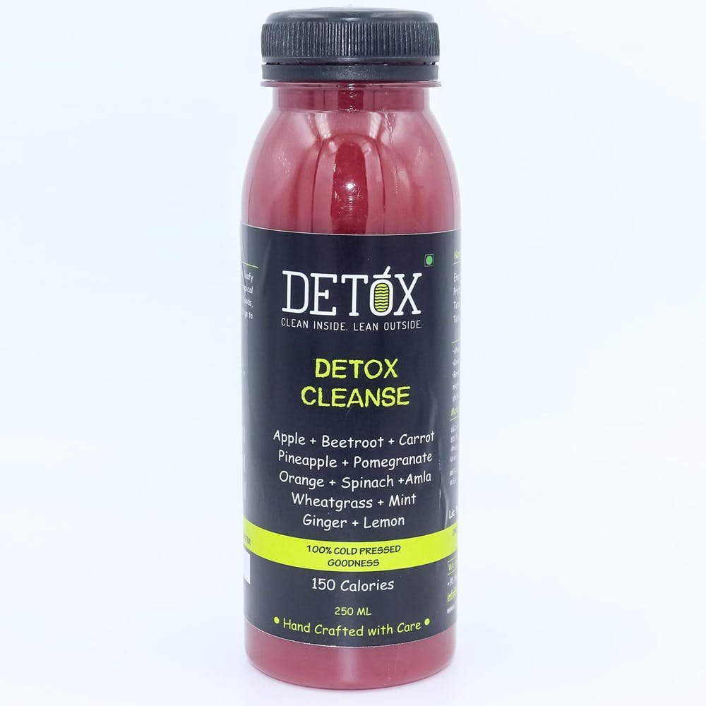 Detox Cleanse Juice (Pack of 4)