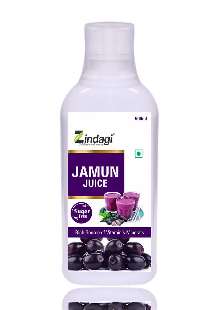 Jamun Juice - Sugar Free Premium Diabetic Juice - 500ml