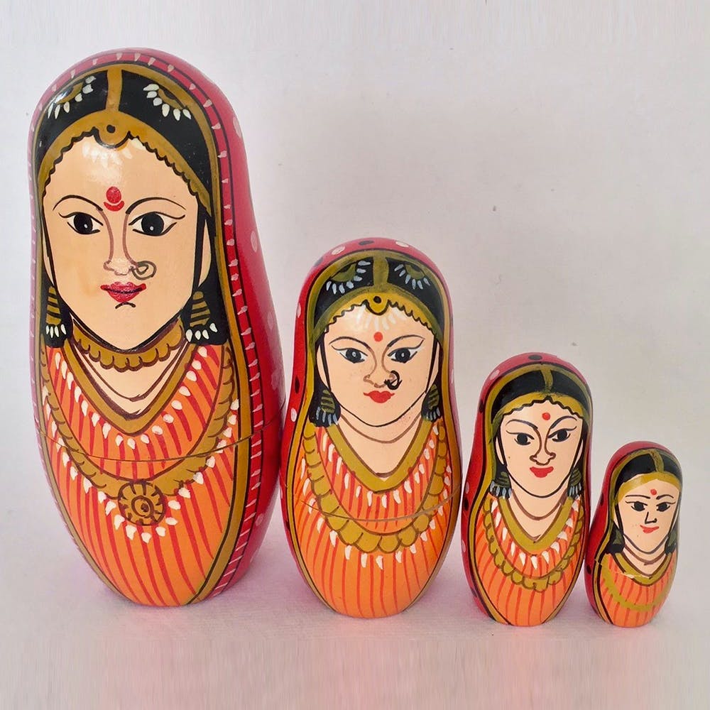 Rani Matryoshka Nesting Dolls Handcrafted