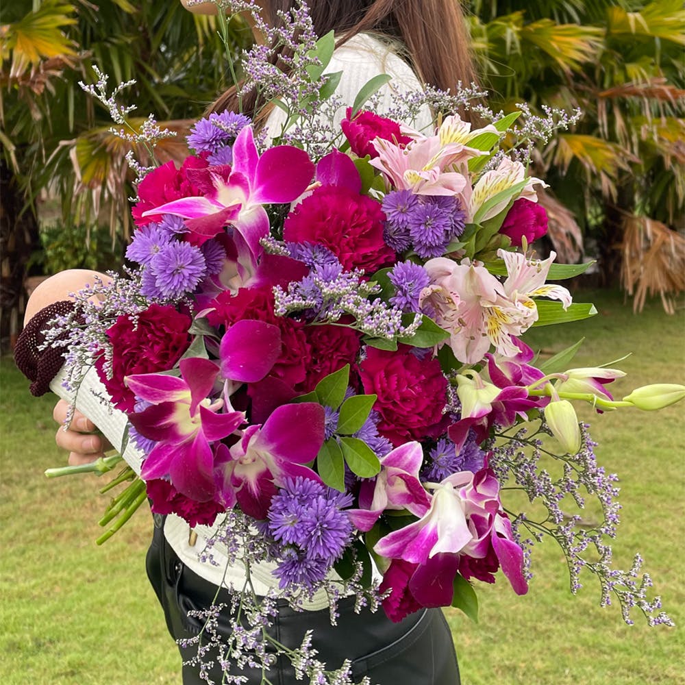 Flower,Plant,Purple,Flowerpot,Petal,Botany,Terrestrial plant,Pink,Flower Arranging,Bouquet