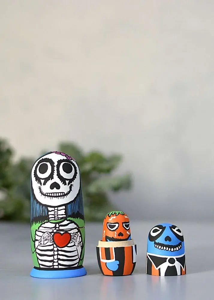 Halloween Family Doll Set