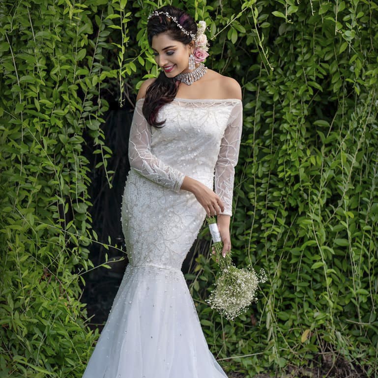 Bridal Gown Long Sleeve | Punjaban Designer Boutique