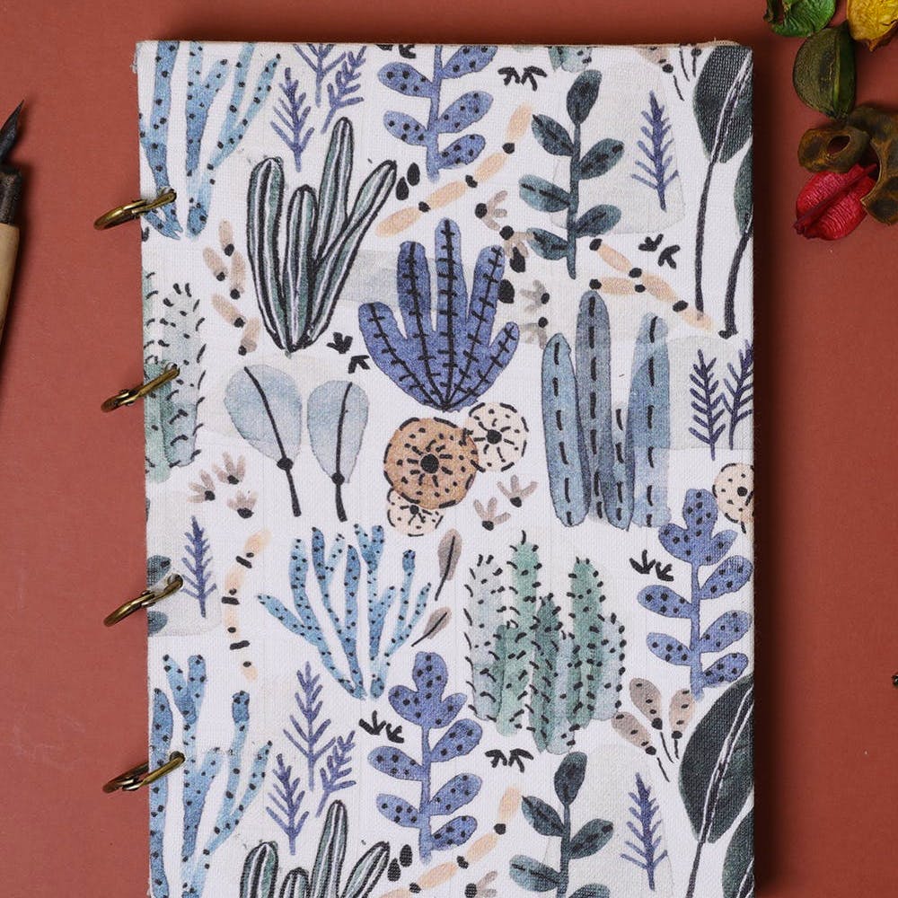 A5 Size Fabric Journal - Plantpet