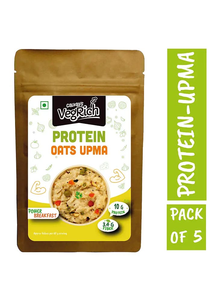VegRich Protein Oats Upma - Pack of 5