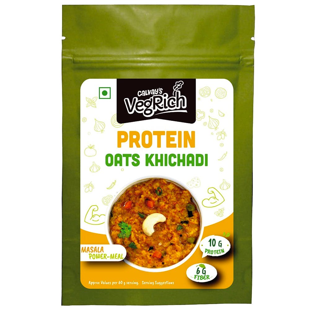 VegRich Protein Oats Khichadi - Pack of 5