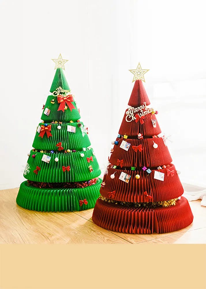 Paper Honeycomb Christmas Tree