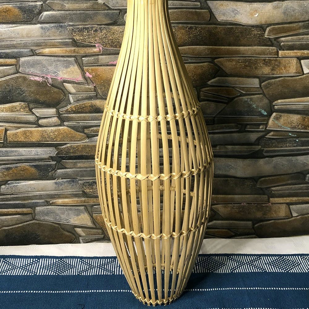 Long Bamboo Lamp