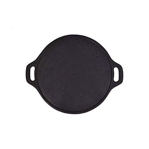 Rock Tawa Dosa Tawa 12 Inch Pre-Seasoned Cast Iron Skillet