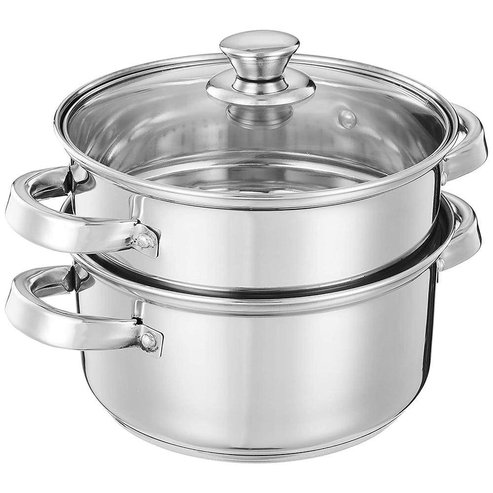 Solimo Stainless Steel Induction Bottom Steamer