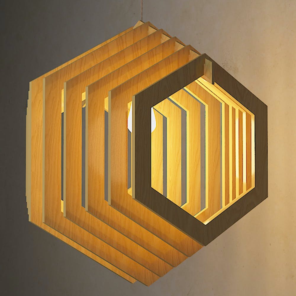 Dandelion Lamp - Laser Cutting File