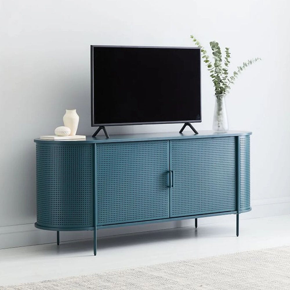 Perforated Media Console