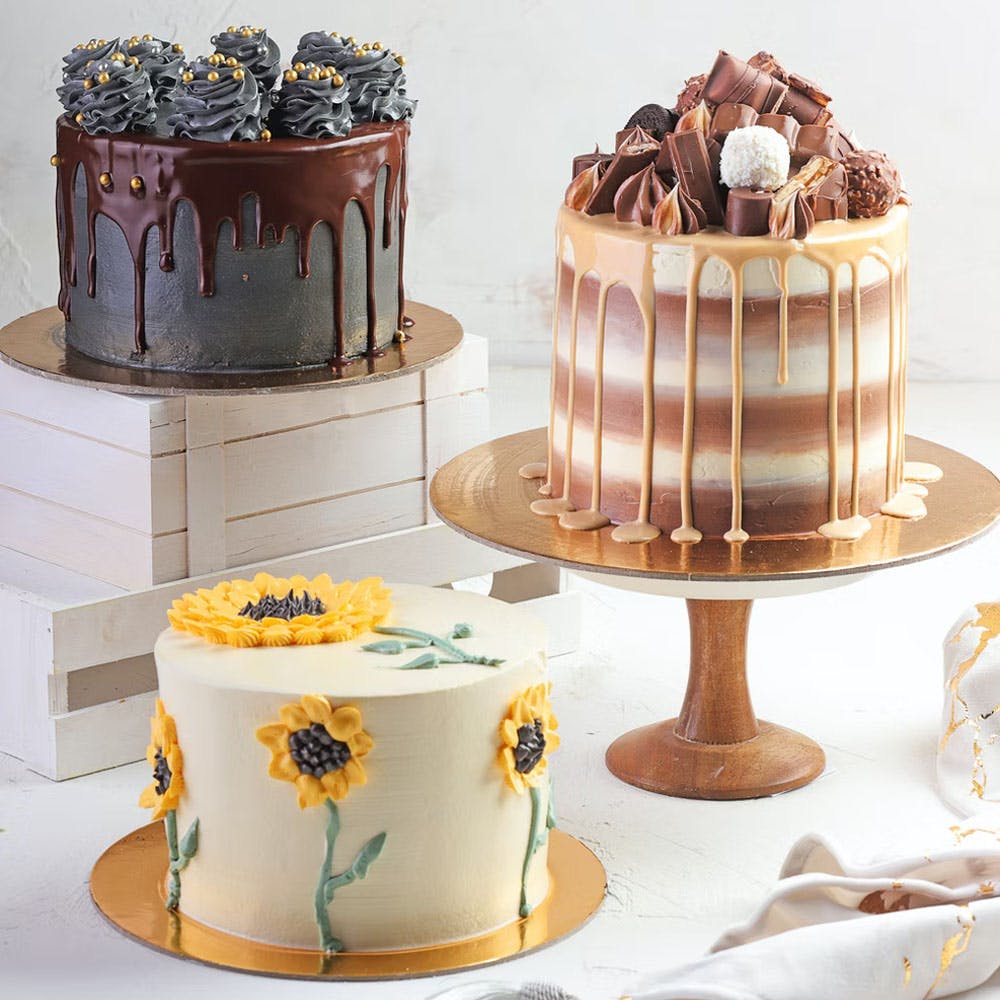 CHOCOLATE OVERLOADED FANCY CAKE-50 – Merak Cakes
