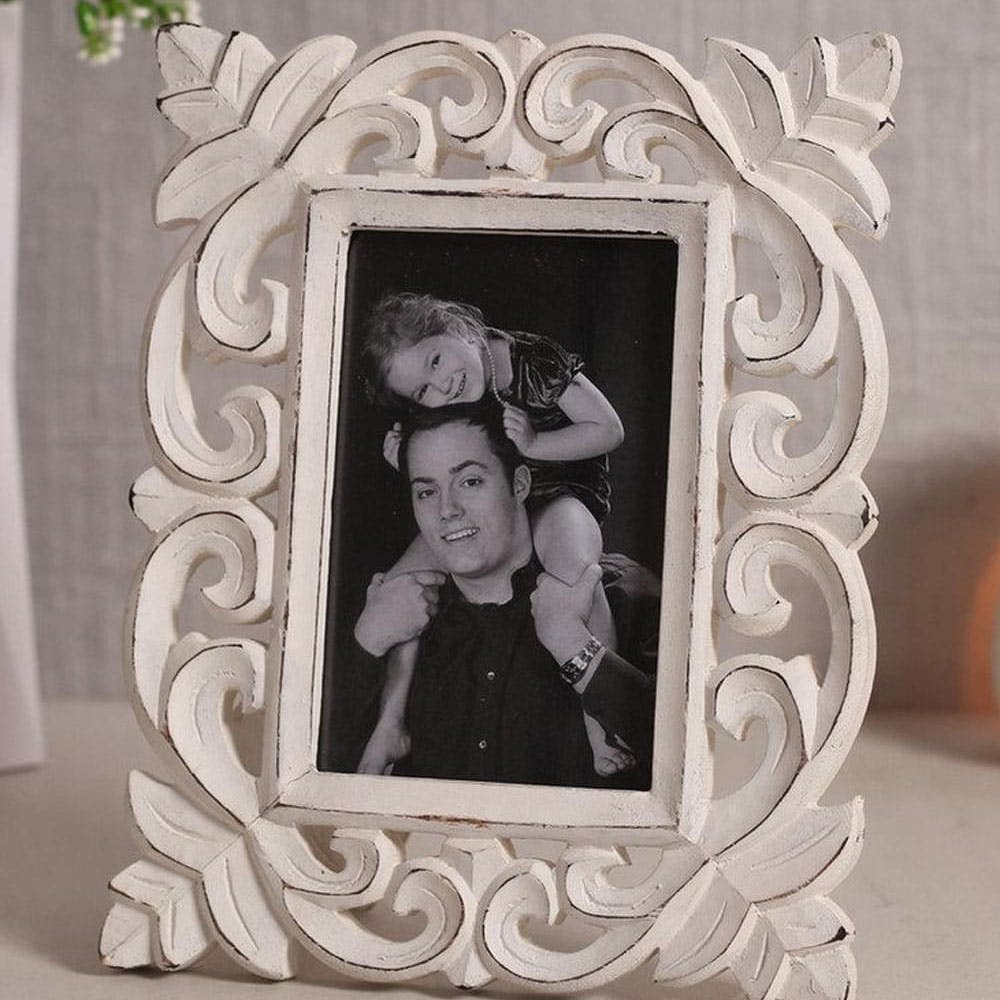 Wooden Handcrafted Table Top Photo Frame