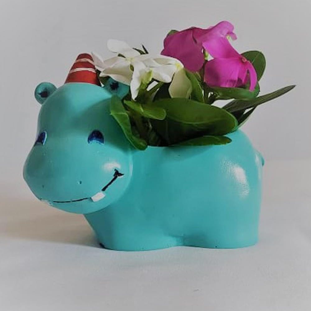 Happy Hippo Planter