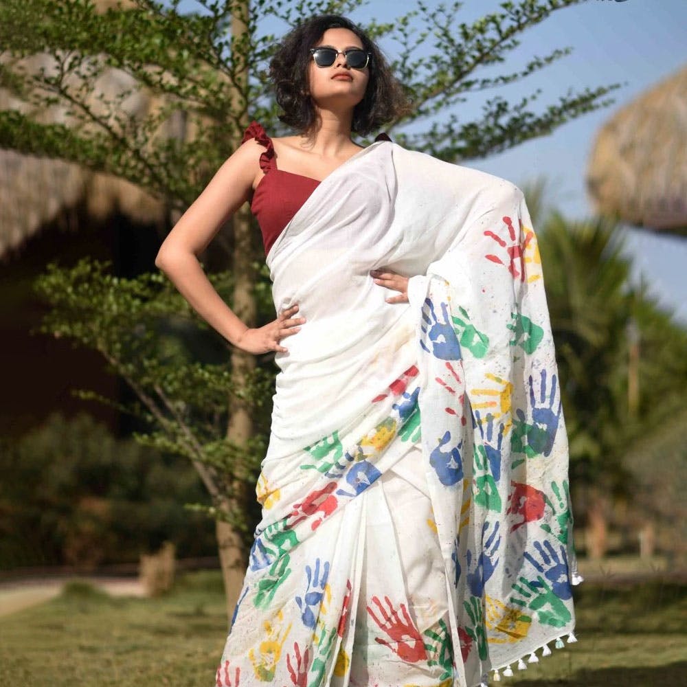 Holi Hai! White Traditional Outfits That Are Ideal for Holi 2024 - KALKI  Fashion Blog