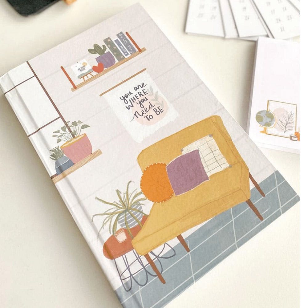 Undated Planner - You Are Where You Need to Be